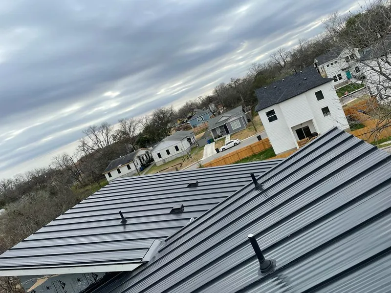 Standing seam metal roof panels with vents for Skylight Repair in Red Bank